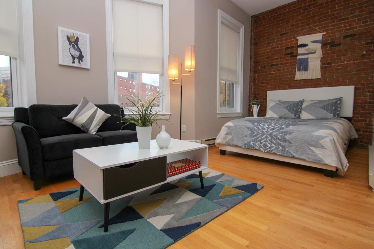 Charming Studio In Boston Brownstone, C.Ave#5 Bagian luar foto